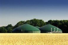 Bild einer Biogasanlage in vergleichbarer Lage